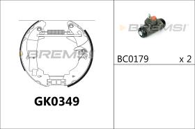 Bremsi GK0349 - BRAKE PADS