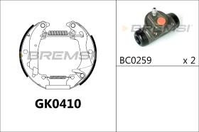 Bremsi GK0410 - BRAKE PADS