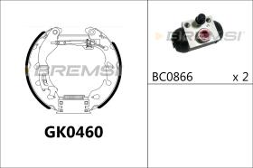 Bremsi GK0460 - BRAKE PADS