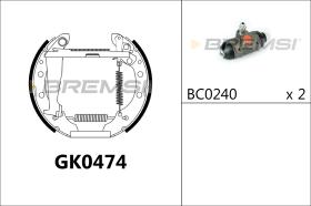 Bremsi GK0474 - BRAKE PADS