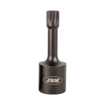 JBM 16718 - 1/2" VASO DE IMPACTO ESPECIAL PARA TORNILLOS SPLINE (XZN) (7